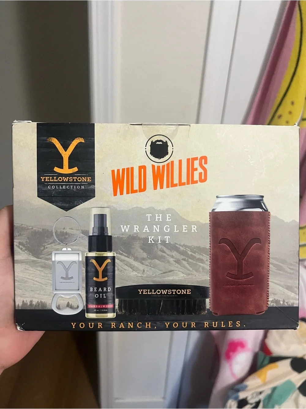 Yellowstone Wild Willies The Wrangler Kit - Brown & Black
